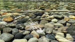 Stone Rock Underwater Stock Footage