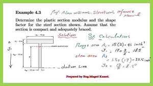 elastic and plastic sections