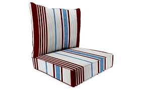 2 Piece Deep Seat Chair Cushion