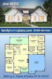 Plan 80850 Well Balanced Country