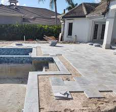 Pool And Patio Brick Paver Installation