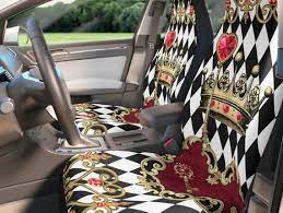 Queen Of Hearts Car Seat Covers Queen