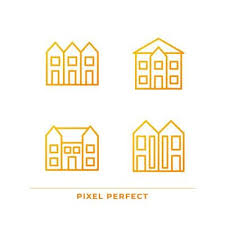Luxury Houses Pixel Perfect Gradient