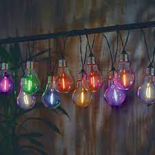 Buy Light Bulb Solar Garden String