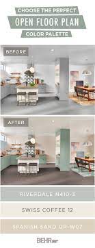 Open Floor Plan Farmhouse Paint Colors