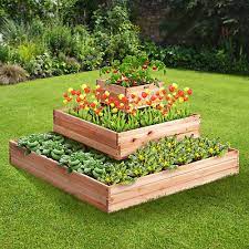 Vevor Wooden Raised Garden Bed Planter