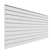 Proslat Pvc Slatwall 8 Ft X 4 Ft