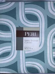 Sasha Fl Fabric Shower Curtain