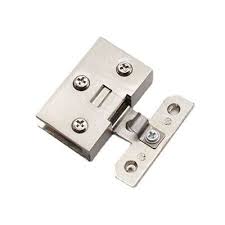 Silver Glass Door Hinge Cupboard