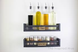 Diy Rustic Wall Mounted Spice Rack