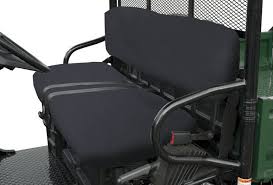 Black Utv Seat Cover For Kawasaki Mule