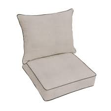 Cushion Set In Sunbrella Cast Silver