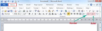And Numbering In Microsoft Word 2007