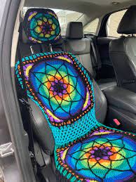 Vibrant Crochet Seat Covers Pdf Pattern