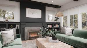 Stylish One Panel Fireplace Screens For