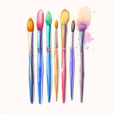 Watercolor Painting Ilration Logo