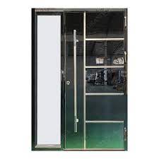 Modern Metal Aluminum Frosted Glass