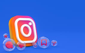 Instagram Icon On Screen Smartphone