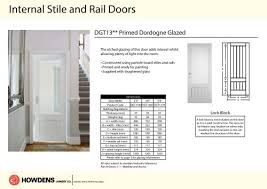 Internal Stile And Rail Doors