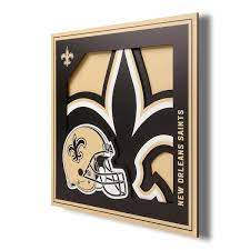 Nfl New Orleans Saints 3d Logo Series