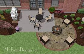 Diy Stone Circle Patio Addition Design