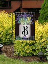 1pc Farmhouse Letter B Garden Flag