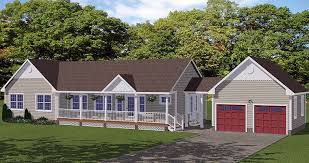 3 Bed 2 5 Bath Ranch House Plan With