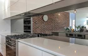 Toughened Glass Mirror Splashback