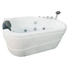 Acrylic Flatbottom Whirlpool Bathtub