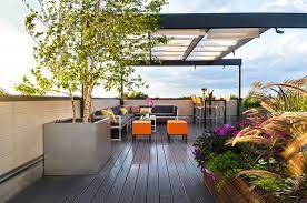 Bucktown Contemporary Rooftop Deck