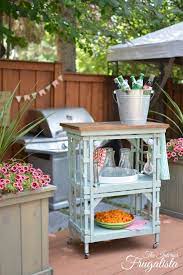 Portable Outdoor Beverage Cart From A