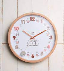 Miffy Icon Og Wall Clock Natural T