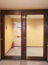 Auto Sliding Frosted Glass Door