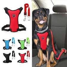Breathable Air Mesh Dog Car Harness For