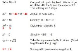 Solving Quadratic Equations Quadratics