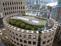 Public Rooftop Garden And Respite In