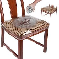 2 Pack Clear Plastic Chair Covers