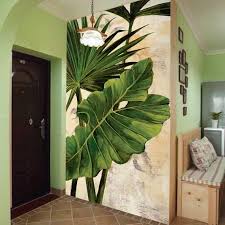 Buy Oil Painting Tropical Banana Leaves