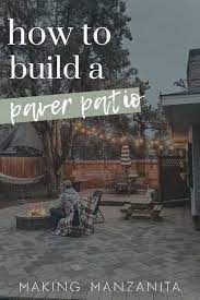 Build A Paver Patio With Fire Pit