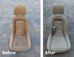 Car Seat Paint Used To Repair Stains