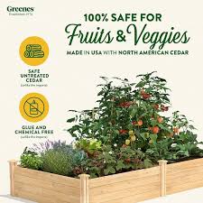 Cedar Raised Garden Bed Rc12s28b