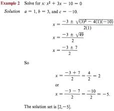 Solve Quadratic Equation With Step By