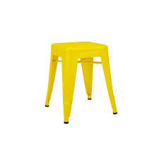 Tolix H Indoor Stackable Stool Lemon