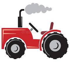 Red Tractor Agricultural Tractor