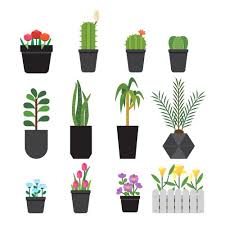 Clipart Plant Pot Vector Images Over 4