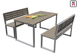 Plastic Wood Outdoor Restaurant Tables