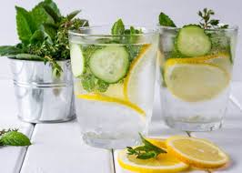 Cucumber Lemon Mint Water Clean