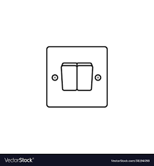Light Wall Switch Icon Royalty Free