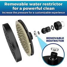 Wall Mount Rain Fixed Shower Head In