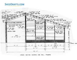 40 60 Large Pole Barn Plans